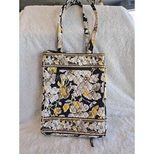 Vera Bradley Laptop Travel Tote‎ Bag In Dogwood Yellow Floral